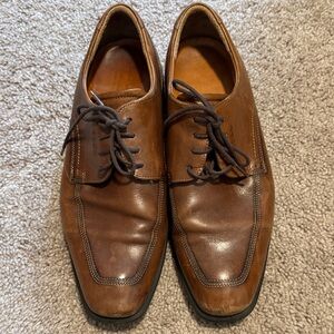 Ecco Men's Brown Leather Derbys